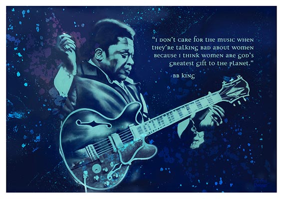 Artful Dodger - BB King - Print