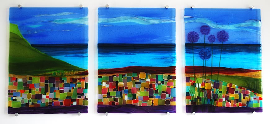 Sue King - Wall Triptych