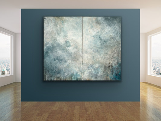 Leisha Yaz - Age of Aquarius - Diptych - 2