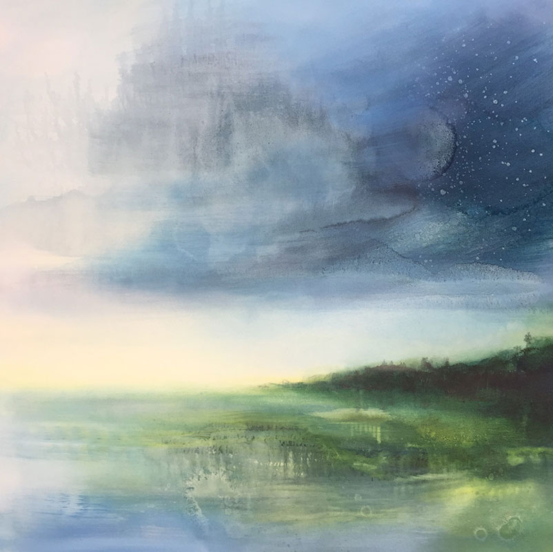 Painting by Amy Albright