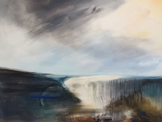 Painting by Amy Albright