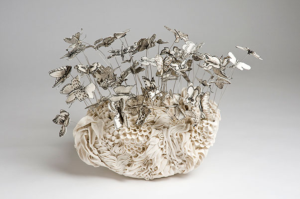 Butterfly Garden 2 by Katharine Morling