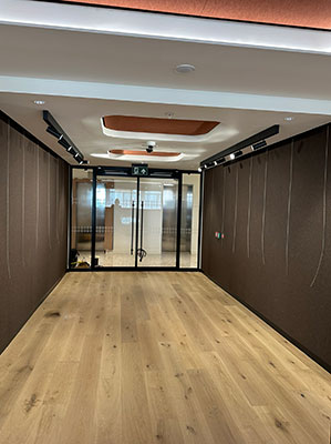 Wiggin LLP artwork location before install