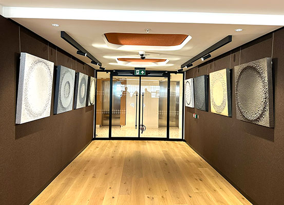 Wiggin LLP - Installed artworks by Martha Winter