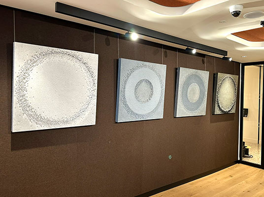 Wiggin LLP - Installed artworks by Martha Winter