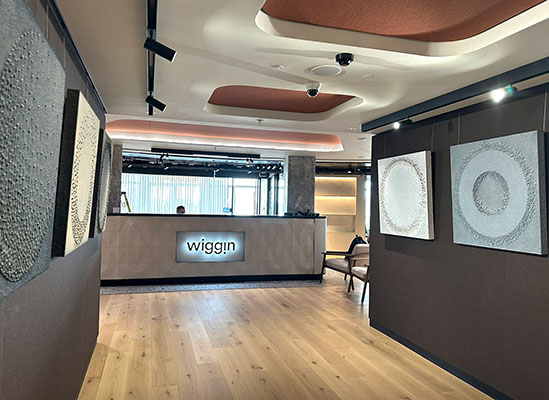 Wiggin LLP - Installed artworks by Martha Winter